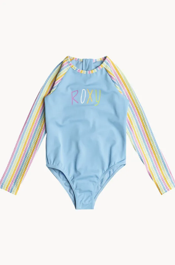 Girls Mirage Stripe Sunsuit