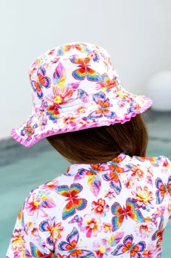 Girls Miss Aloha Reversible Sunhat