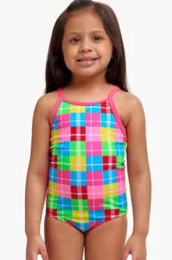 Girls Party Patch One Piece