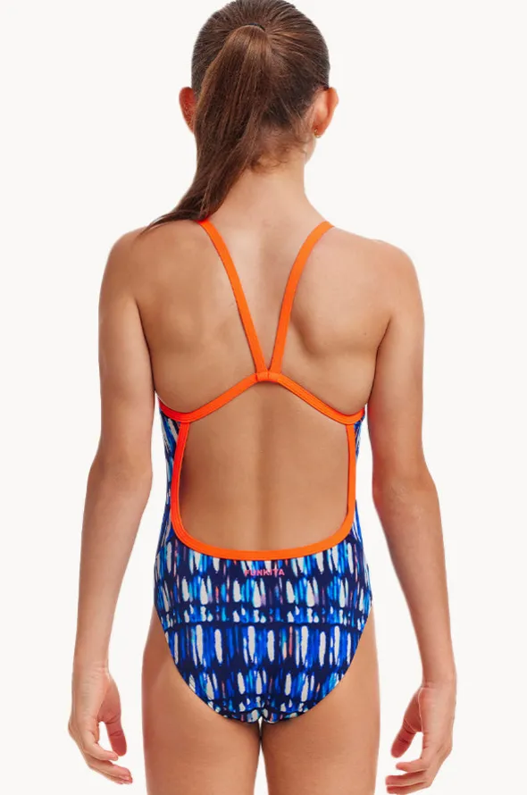 Girls Perfect Teeth Single Strap One Piece