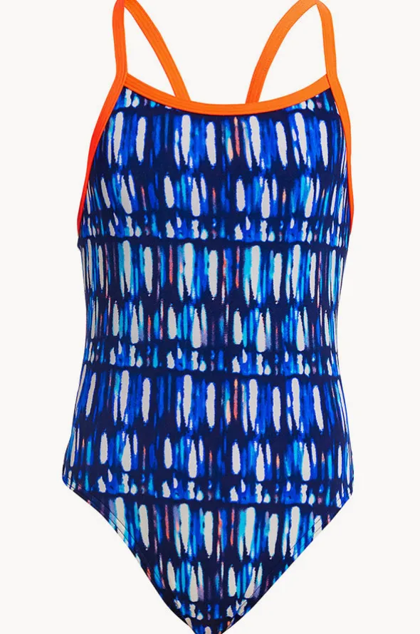 Girls Perfect Teeth Single Strap One Piece