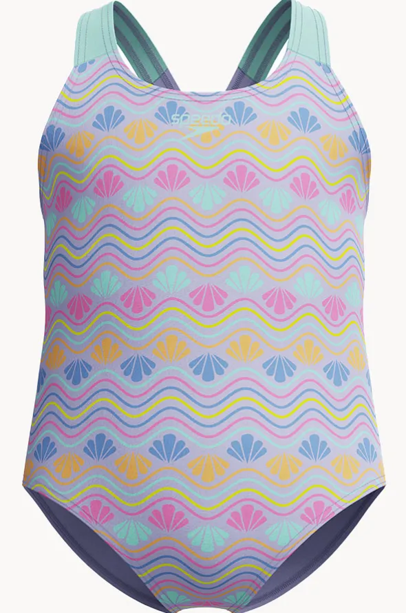 Girls Print One Piece