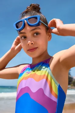 Girls Printed Pulseback One Piece