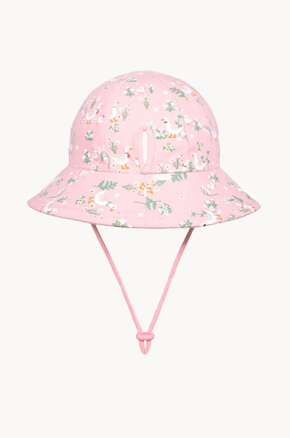 Girls Quackers Ponytail Bucket Hat