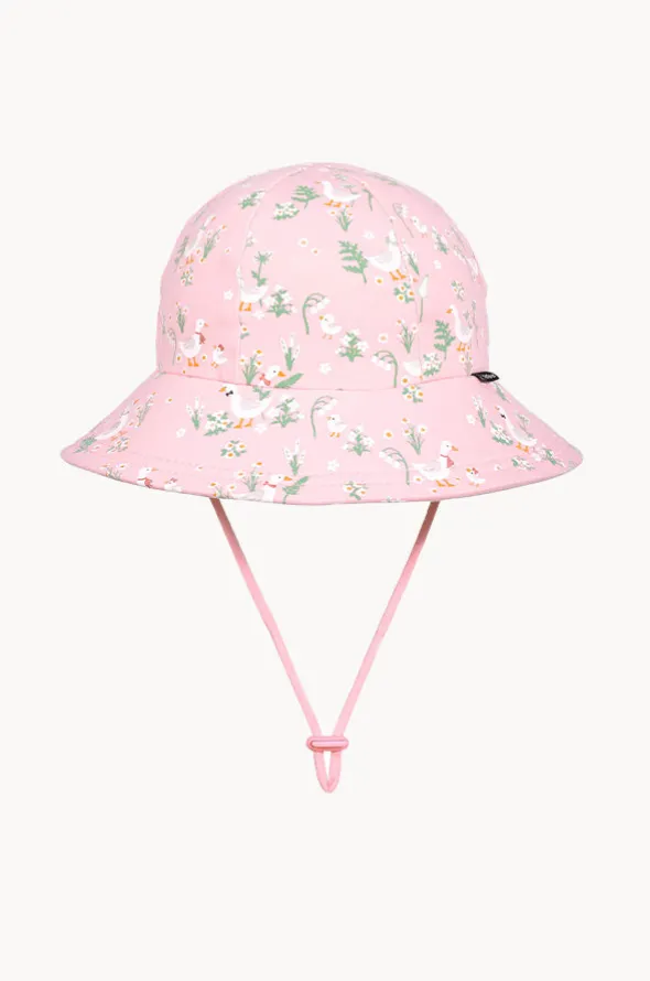 Girls Quackers Ponytail Bucket Hat