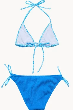 Girls Santorini Blue Tri Set