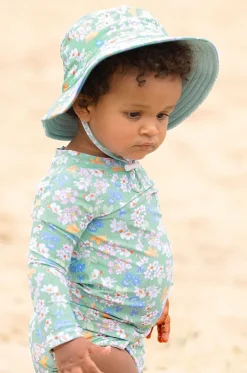 Girls Sea Blossom Swim Sunhat