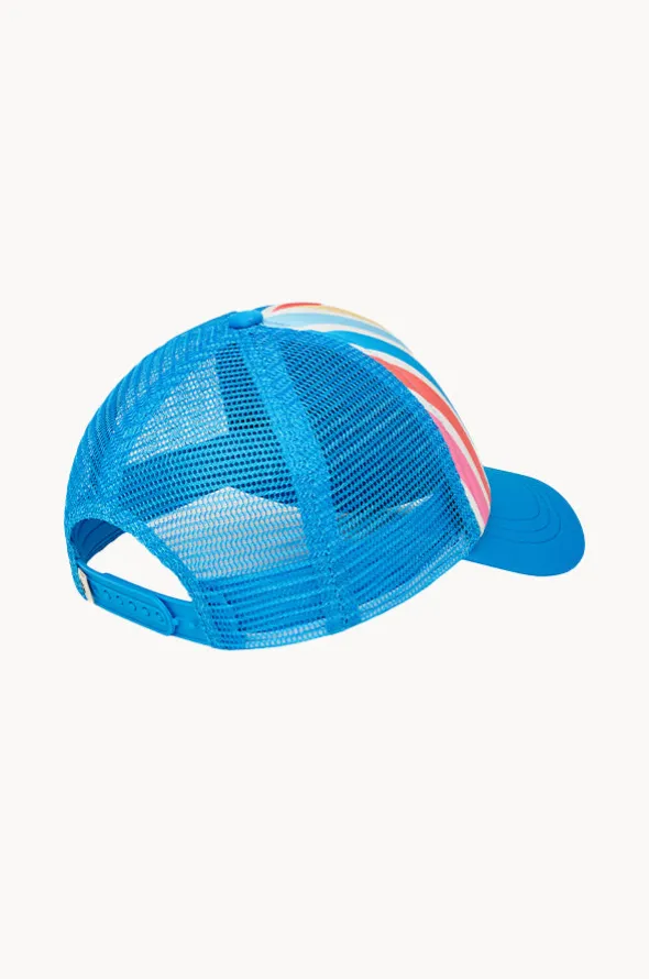 Girls Stripe Sweet Emotions Cap