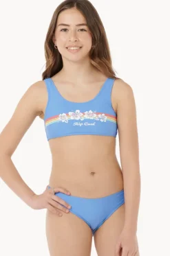 Girls Surf Revival Crop Set