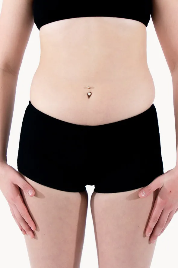 Girls Textured Boyleg