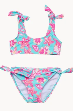 Girls Tropical Glow Crop Set
