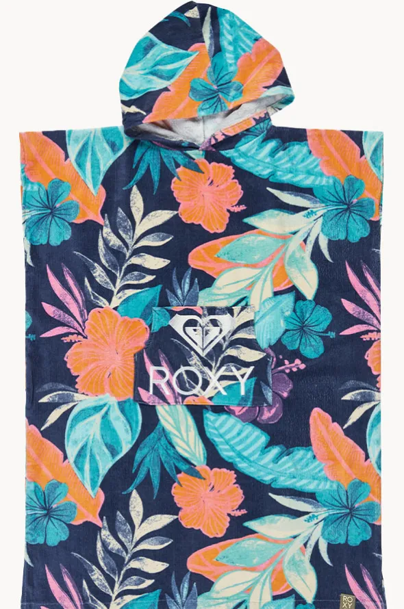 Girls Tropical Stay Magical Hooded Towel
