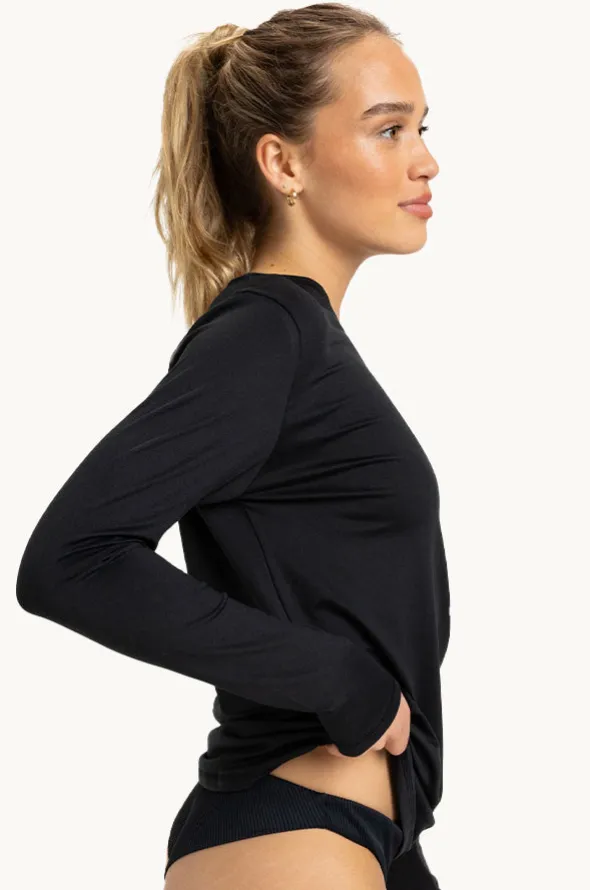 Happy Waves Long Sleeve Suntop