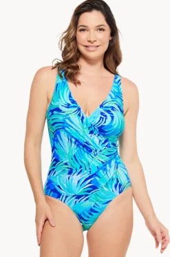 Havana Gathered Cross Over One Piece