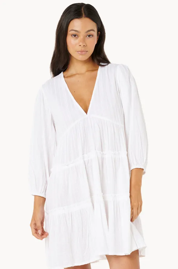 Haze 3/4 Sleeve Mini Dress