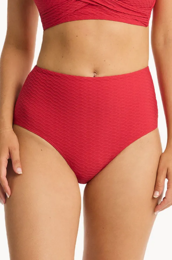 Honeycomb High Waist Pant
