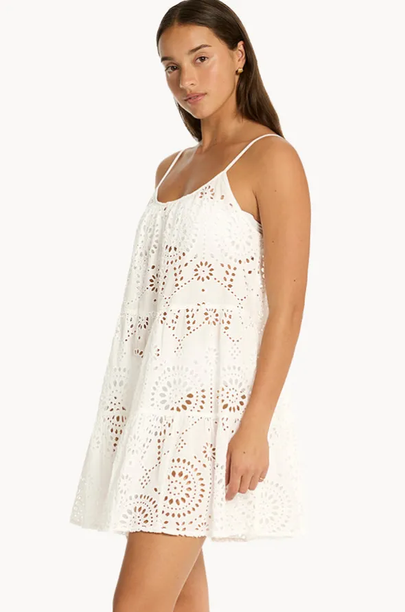 Ibiza Tie Back Short Sundress