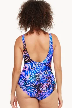 Jaipur Gathered Square Neck One Piece