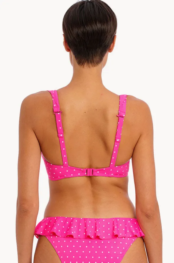 Jewel Cove H Cup Frill Plunge Bra