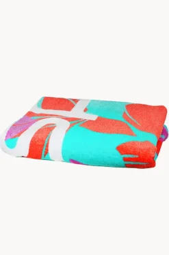 Kaluna Floral Beach Towel