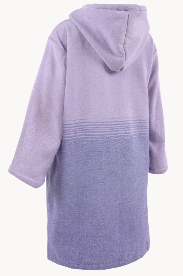 Kids Fade Hooded Towelling Robe 5-7Y