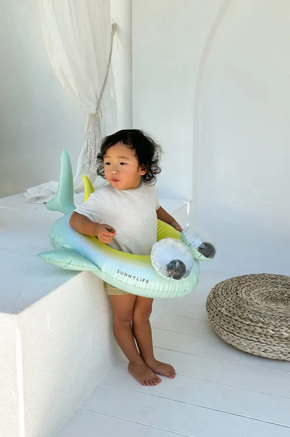 Kids Salty The Shark Tube Pool Ring