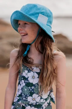 Kids Terry Towelling Bucket Hat