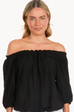 Leaf Peasant Top
