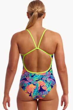 Leaving Today Single Strap One Piece