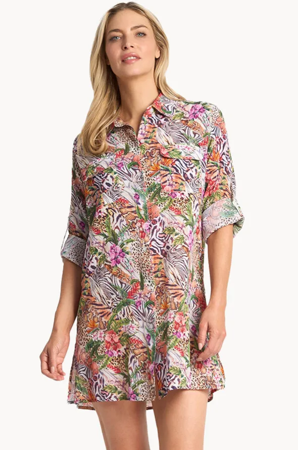 Lilymaze Button Through Shirt