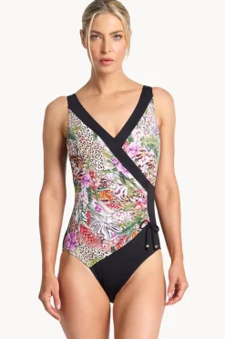 Lilymaze DD/E Cup Gathered Surplice One Piece