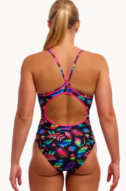 Lost Leaf Diamond Back One Piece