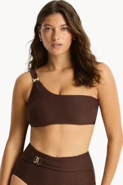 Luminara One Shoulder Top