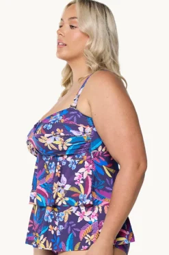 Majorca Tiered Bandeau Tankini Separate