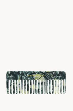 Malachite Hair Comb