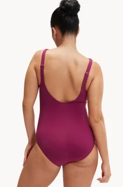 Maternity V Neck U Back One Piece