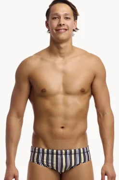 Mens Admiralty Stripe Brief