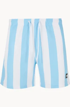 Mens Bar Stripe Swim Short