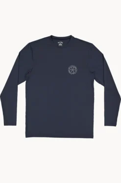 Mens Big Wave Daz Long Sleeve Suntop