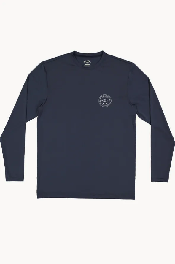 Mens Big Wave Daz Long Sleeve Suntop
