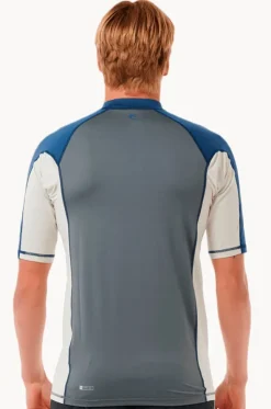 Mens Drive Short Sleeve Suntop