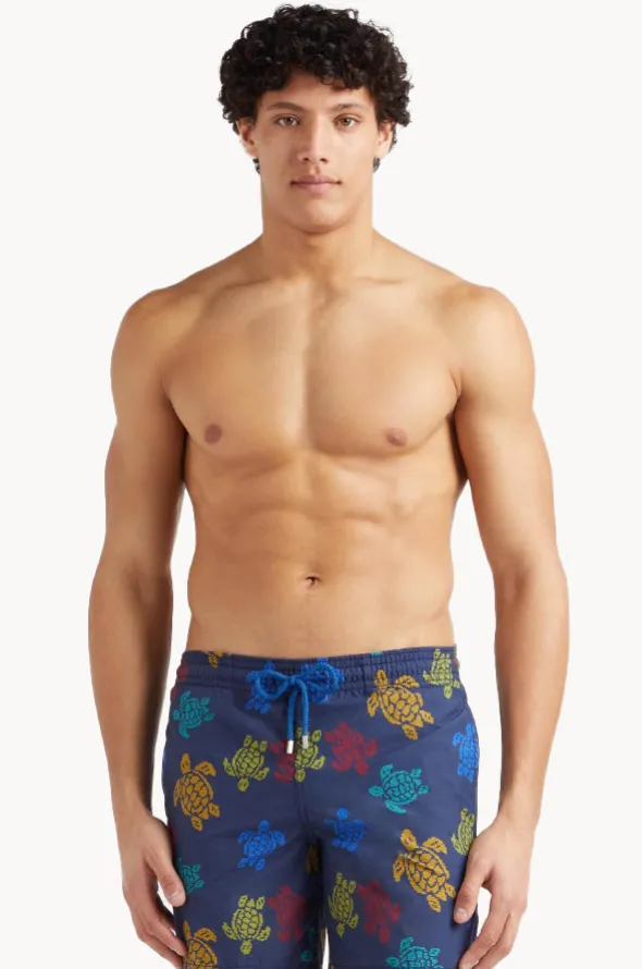 Mens Knit Turtle Swim Short