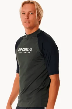 Mens Shock Short Sleeve Suntop