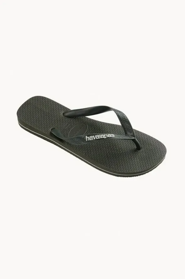 Mens Top Rubber Logo Thong
