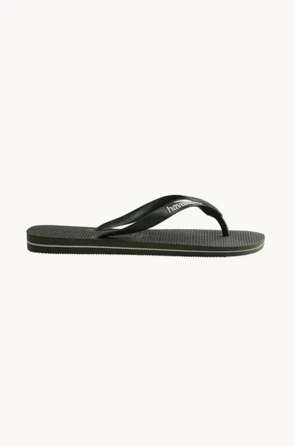 Mens Top Rubber Logo Thong