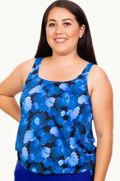 Midnight Island Blouson Tankini Separate