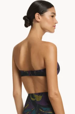 Midnight Tropical Bandeau