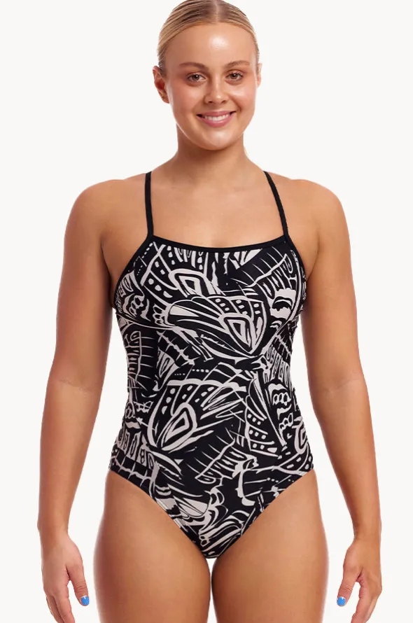 Night Flyer Single Strap One Piece