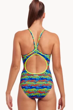 No Cheating Diamond Back One Piece