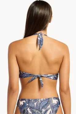 Oasis Paisley Twist Front Top